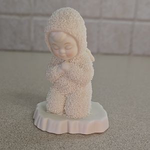 Vintage Snowbabies "Now I Lay Me Down to Sleep" Porcelian Figurine by Depart 56
